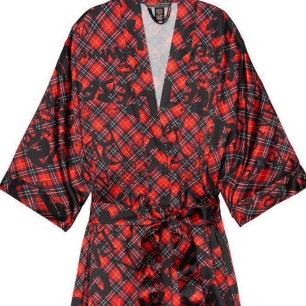 Angel Power Rebel Satin Robe
